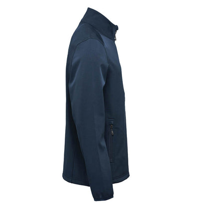 Navy - Side - Stormtech Mens Narvik Soft Shell Jacket