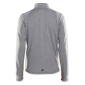 Grey Melange-Black - Back - Craft Mens ADV Unify Hybrid Jacket