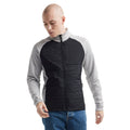 Grey Melange-Black - Pack Shot - Craft Mens ADV Unify Hybrid Jacket