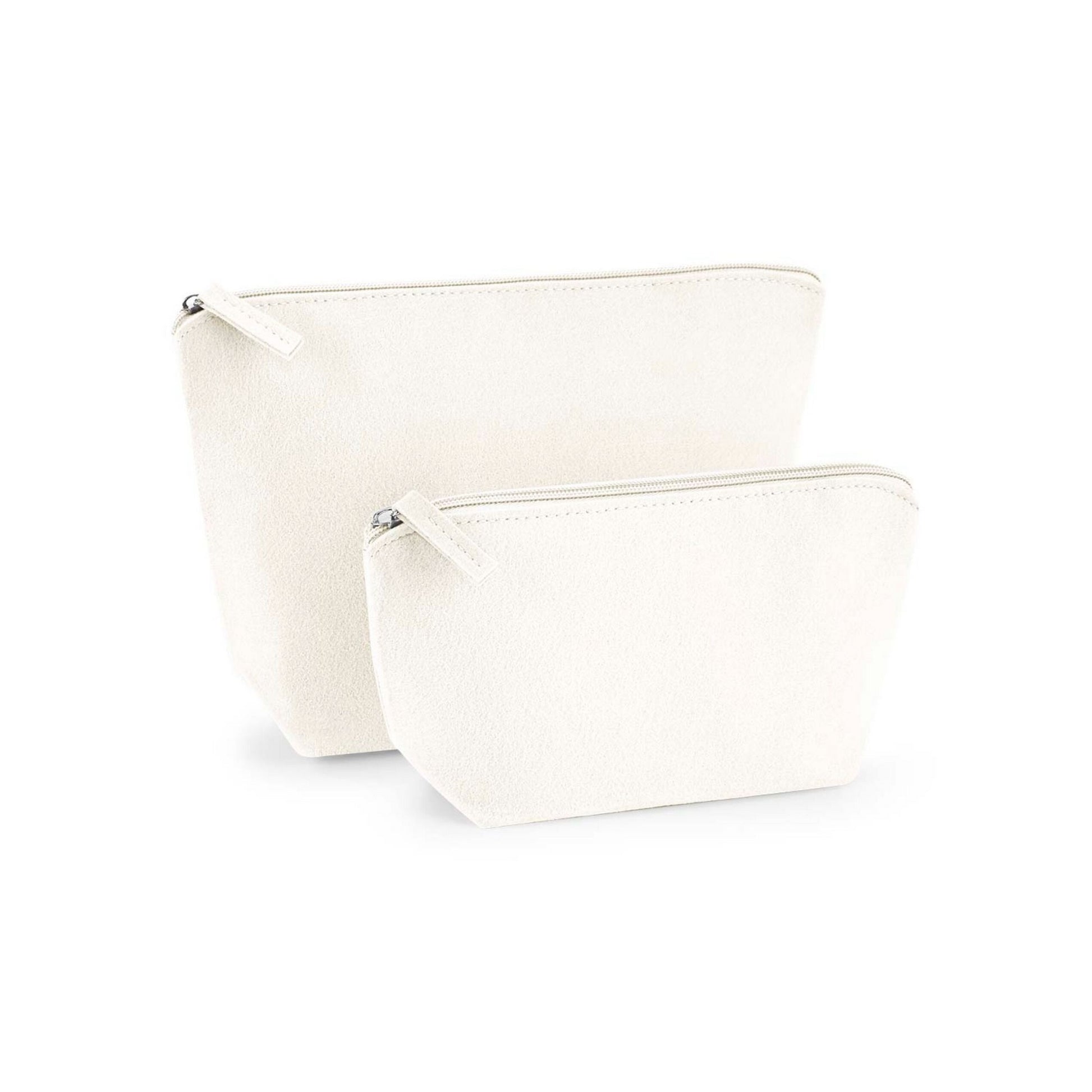 Soft White - Side - Bagbase Felt Accessory Bag