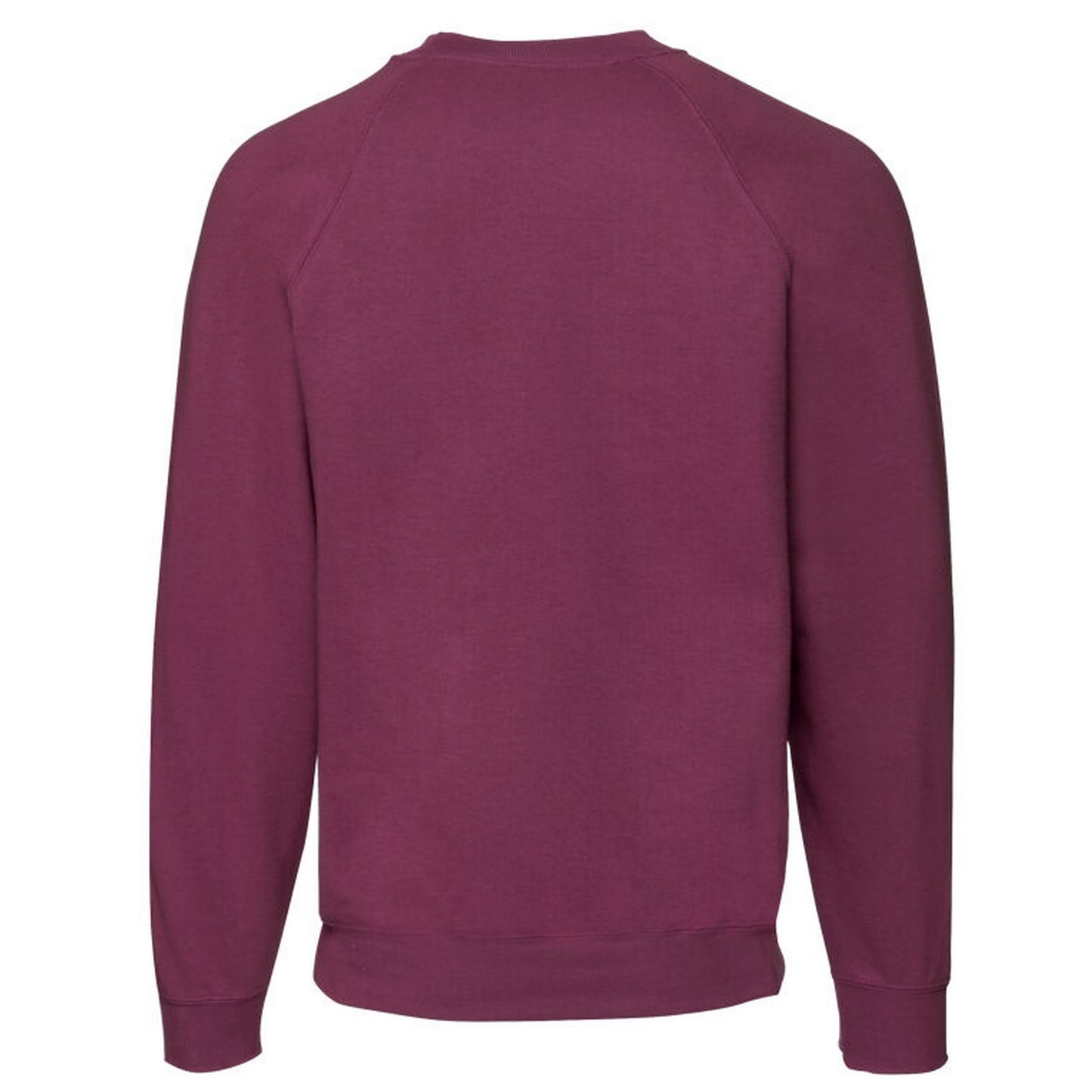 Burgundy - Back - Fruit of the Loom Mens Premium Set-in Sweatshirt
