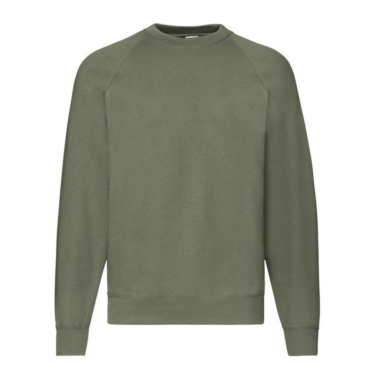 Classic Olive - Front - Fruit Of The Loom Mens Premium Set-in Sweatshirt