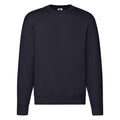 Deep Navy - Front - Fruit of the Loom Mens Premium Set-in Sweatshirt