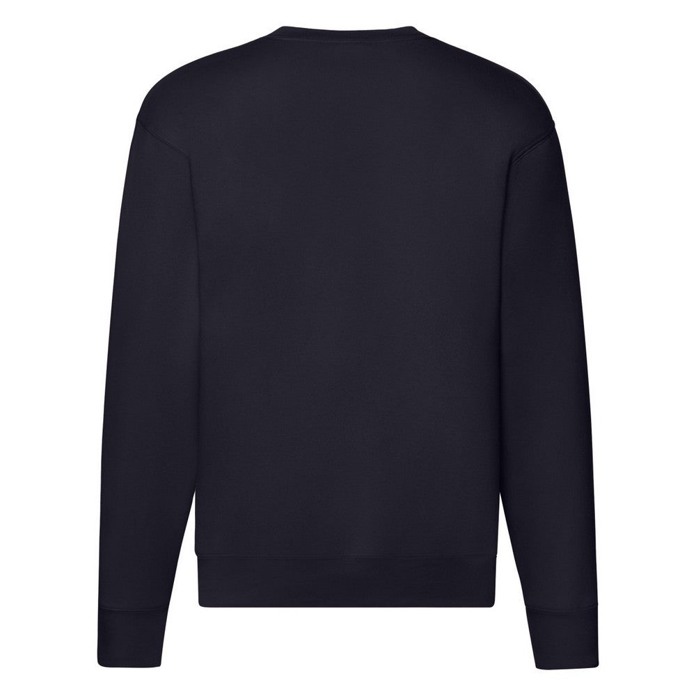 Deep Navy - Back - Fruit Of The Loom Mens Premium Set-in Sweatshirt