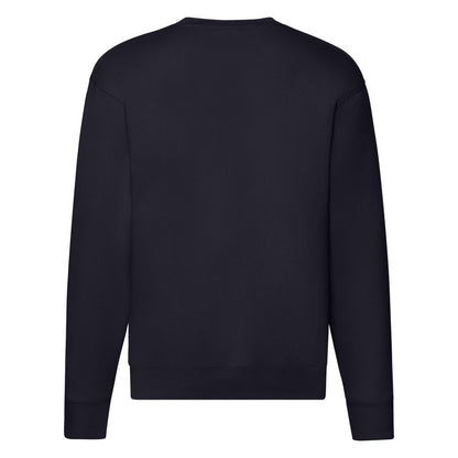 Deep Navy - Back - Fruit Of The Loom Mens Premium Set-in Sweatshirt