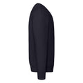 Deep Navy - Side - Fruit of the Loom Mens Premium Set-in Sweatshirt