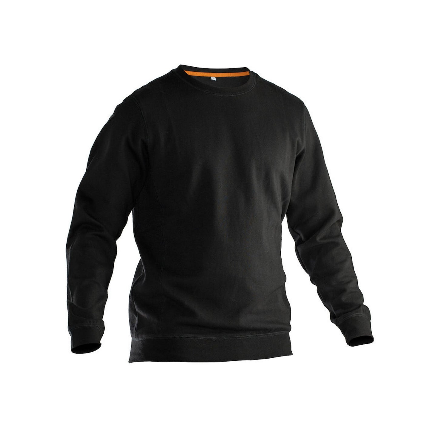 Black - Front - Jobman Mens Two Tone Sweatshirt