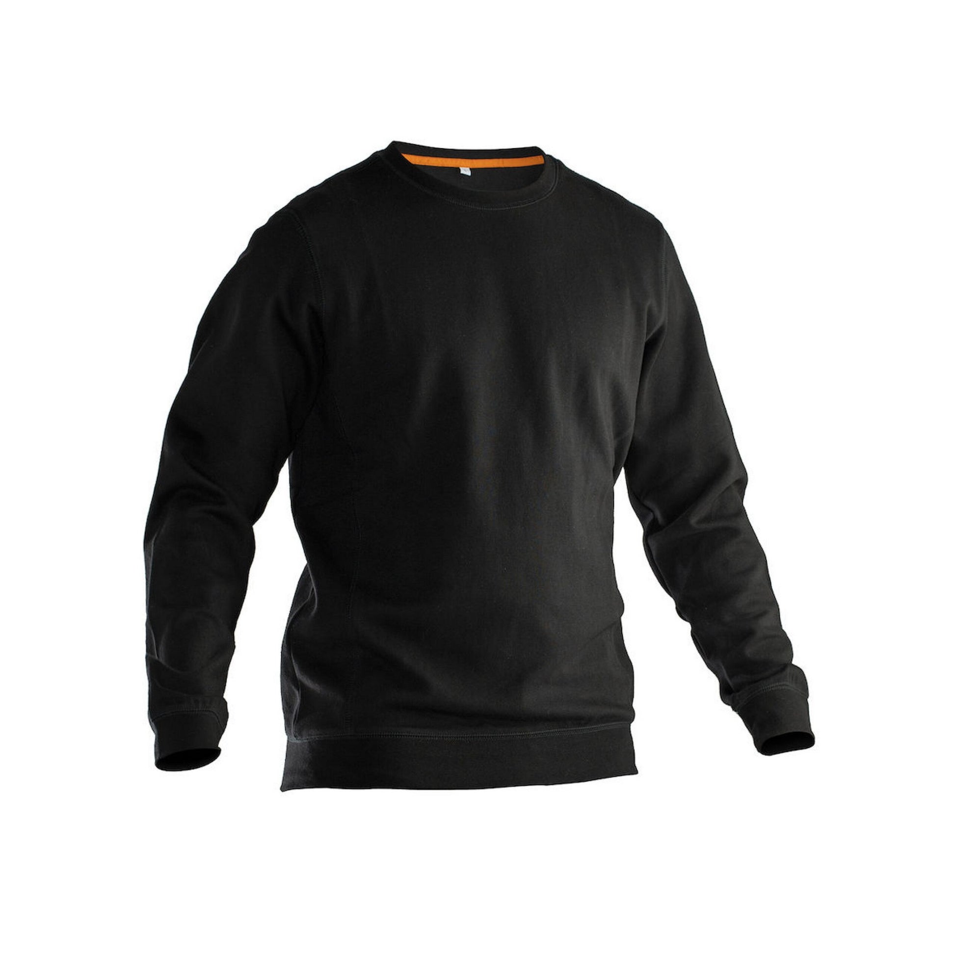 Black - Front - Jobman Mens Two Tone Sweatshirt