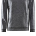 Dark Grey Melange - Side - Craft Mens Core Soul Sweatshirt