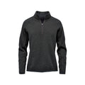 Black Heather - Front - Stormtech Womens-Ladies Avalanche Pure Earth Quarter Zip Pullover