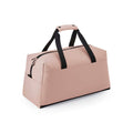 Nude Pink - Front - Bagbase Matte PU Coating 28L Duffle Bag