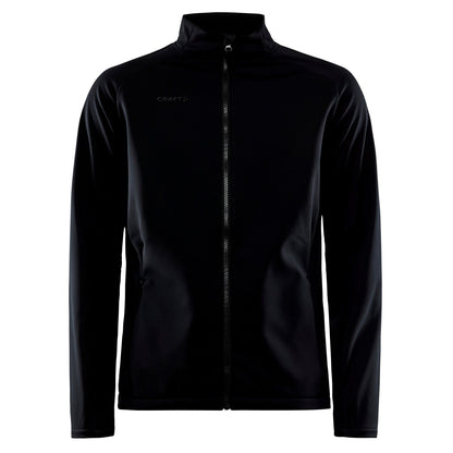 Black - Front - Craft Mens Softshell Jacket