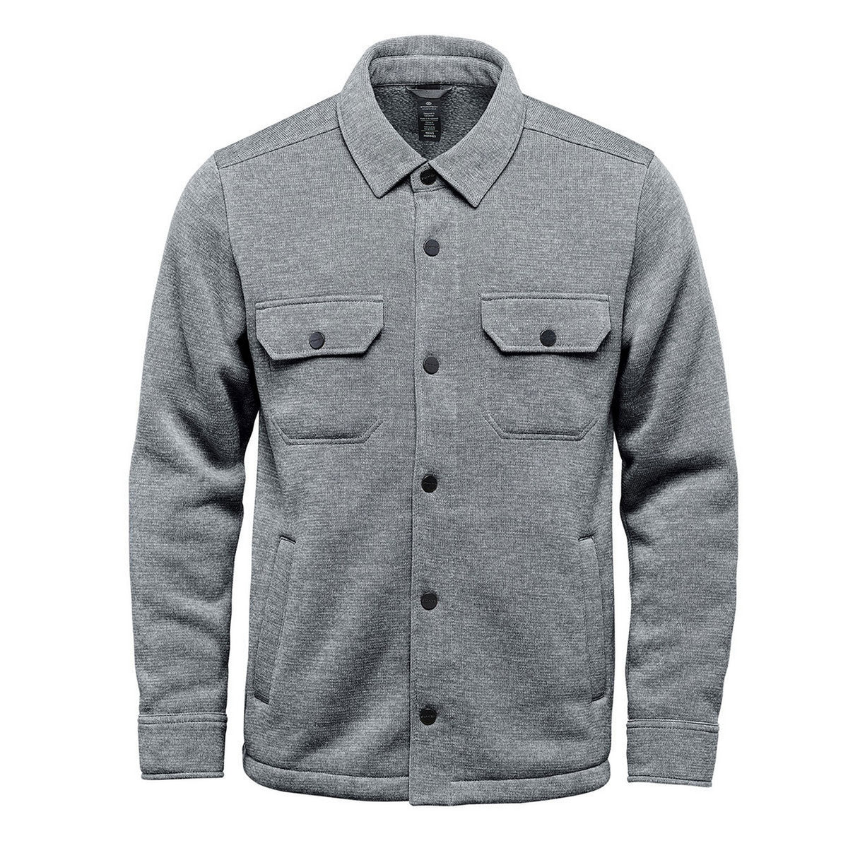 Granite Heather - Front - Stormtech Mens Avalanche Fleece Shirt
