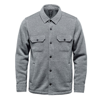 Granite Heather - Front - Stormtech Mens Avalanche Fleece Shirt