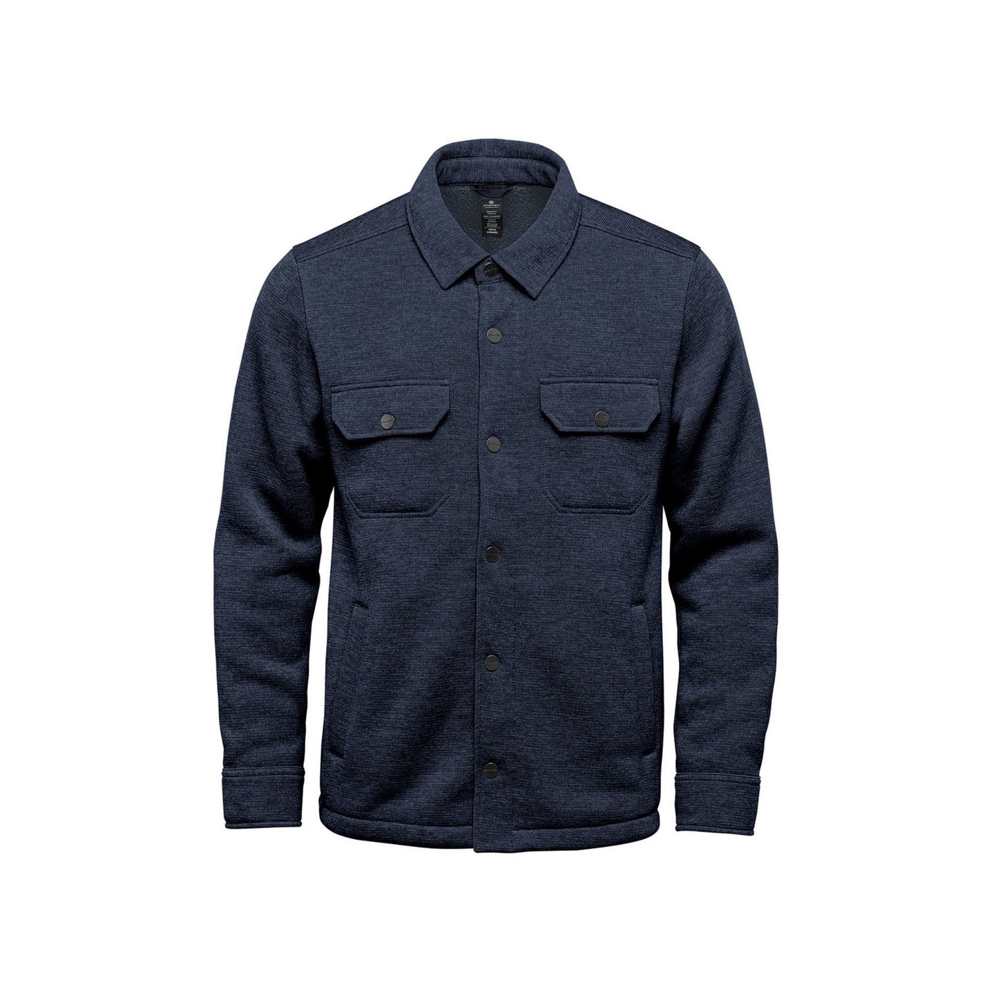 Navy Heather - Front - Stormtech Mens Avalanche Fleece Shirt