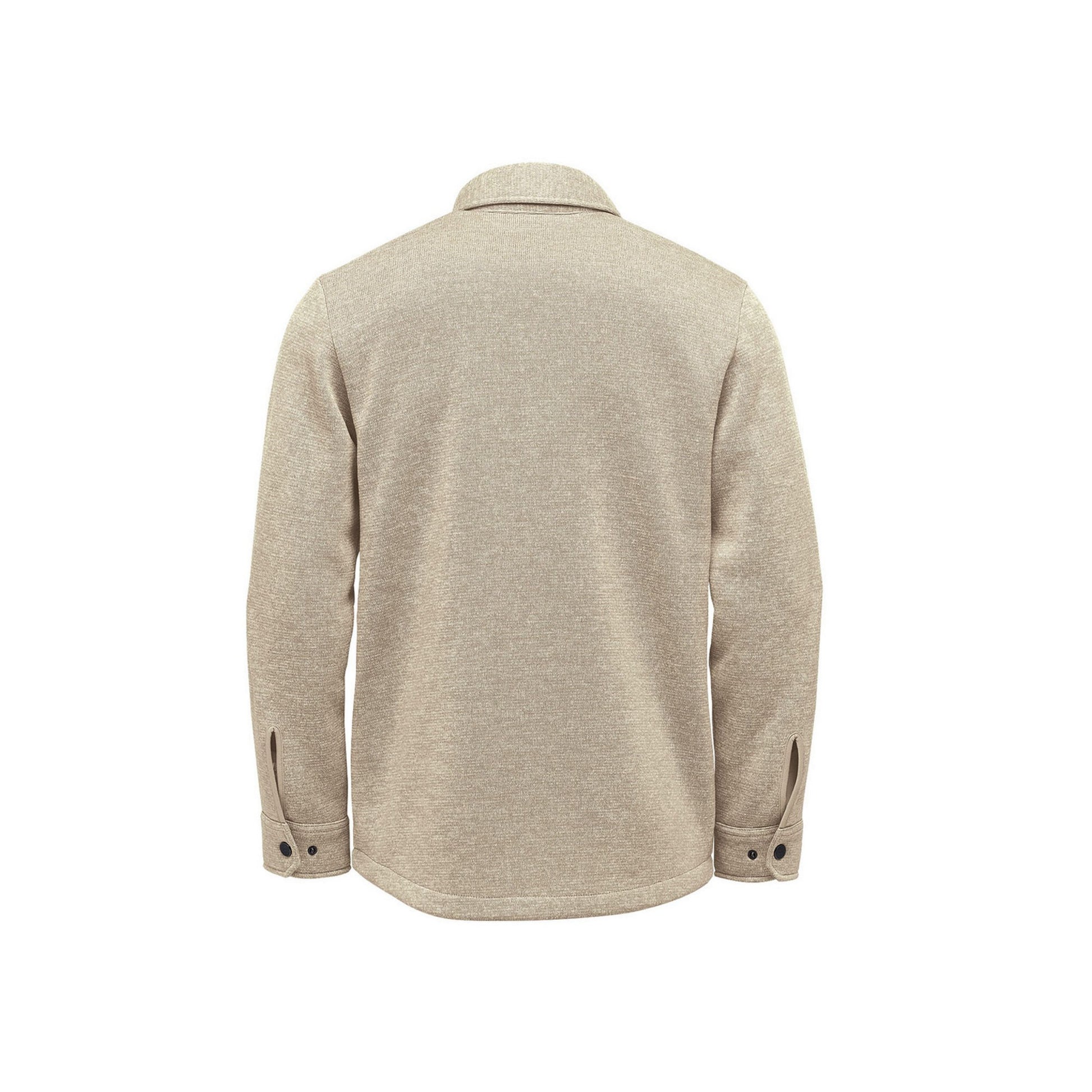 Oatmeal Heather - Back - Stormtech Mens Avalanche Fleece Shirt