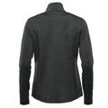 Black Heather - Back - Stormtech Womens-Ladies Treeline Performance Quarter Zip Pullover