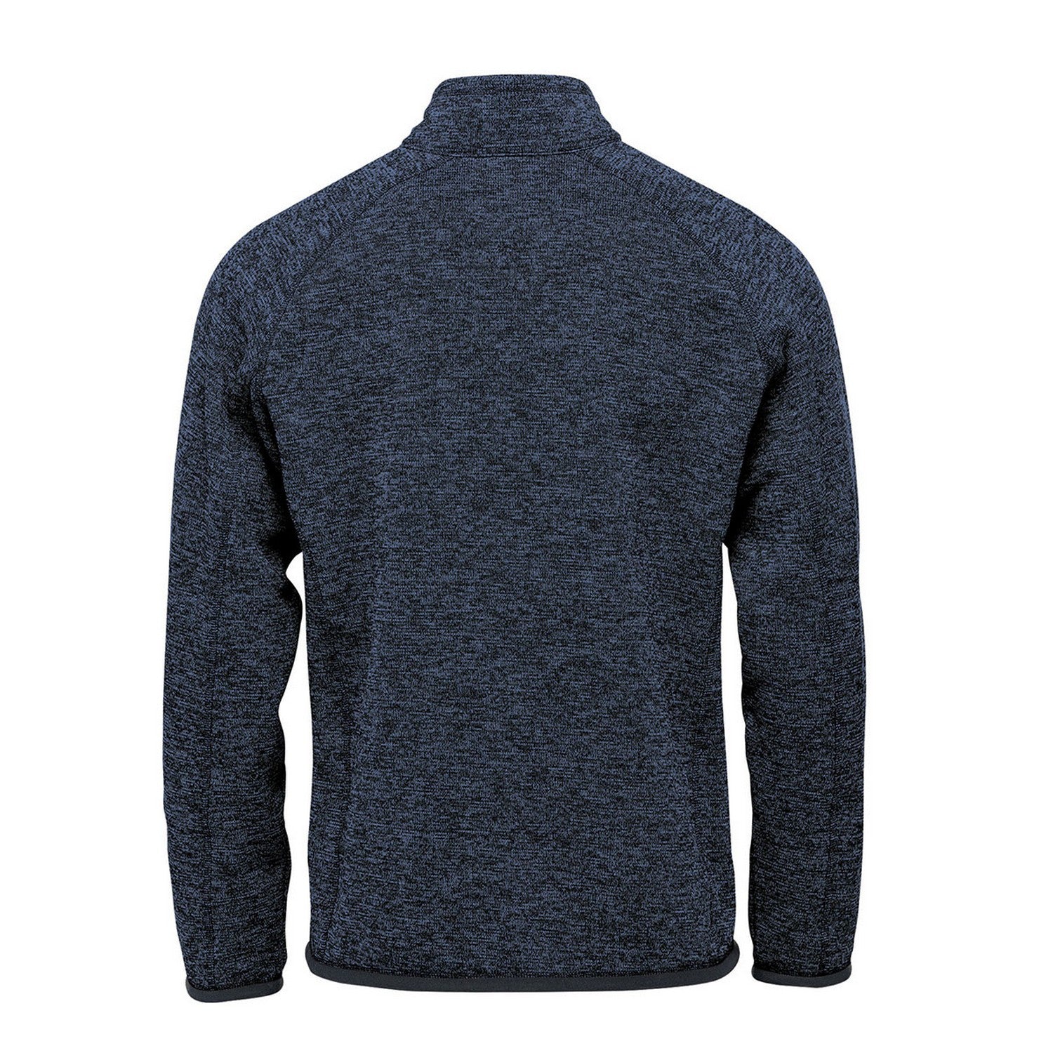 Navy Heather - Back - Stormtech Mens Avalanche Quarter Zip Pullover