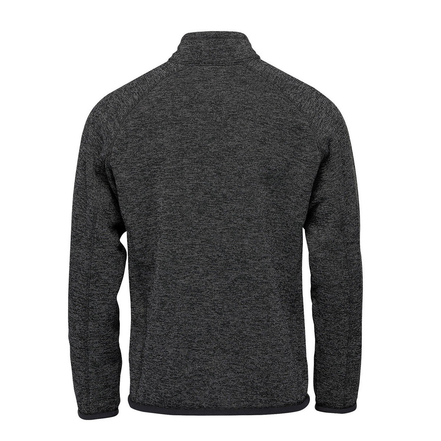 Black Heather - Back - Stormtech Mens Avalanche Quarter Zip Pullover