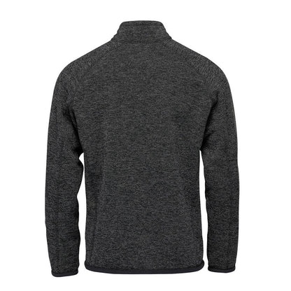 Black Heather - Back - Stormtech Mens Avalanche Quarter Zip Pullover