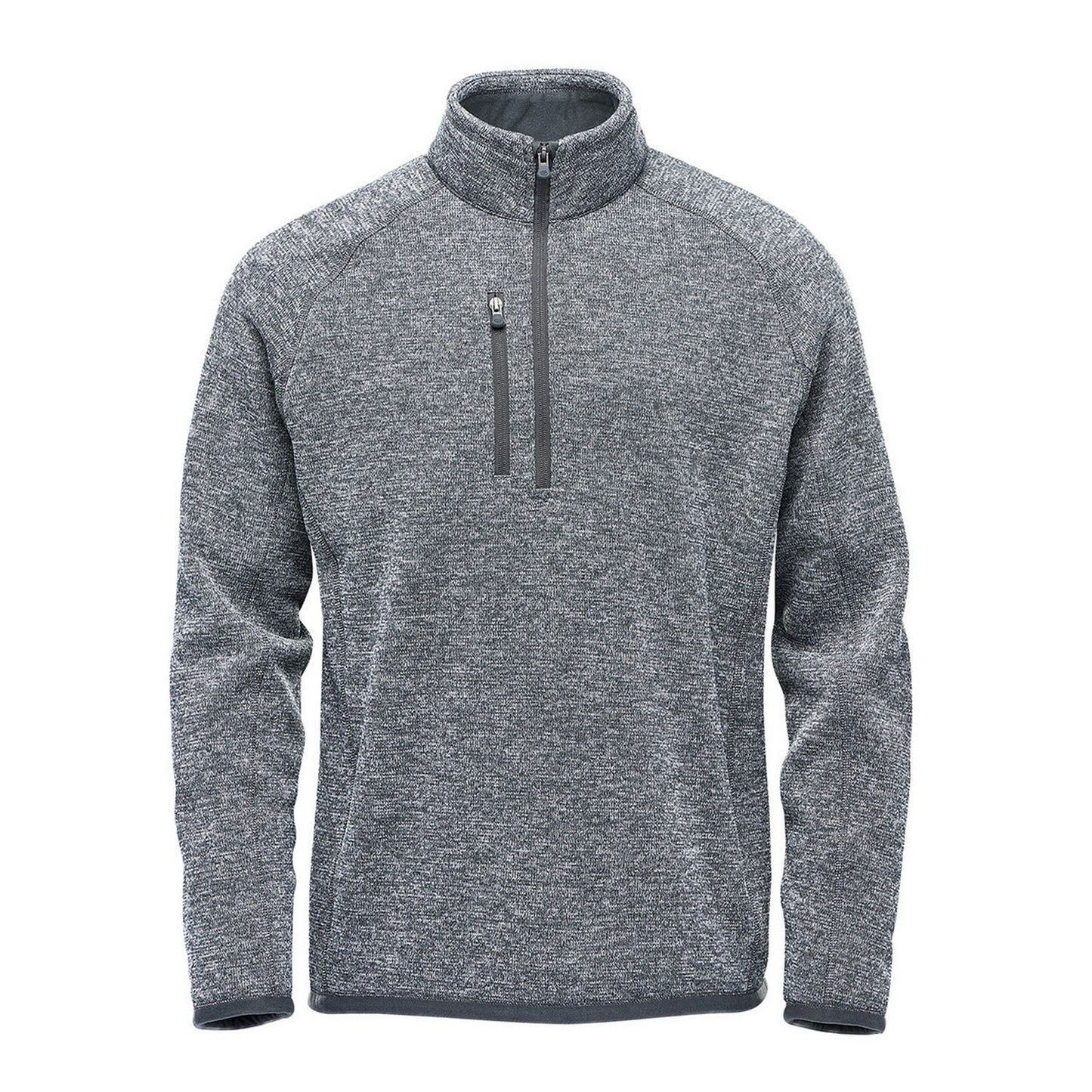 Granite Heather - Front - Stormtech Mens Avalanche Quarter Zip Pullover