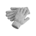 Grey Marl - Front - Beechfield Cosy Ribbed Cuff Gloves