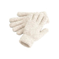 Almond Marl - Front - Beechfield Cosy Ribbed Cuff Gloves