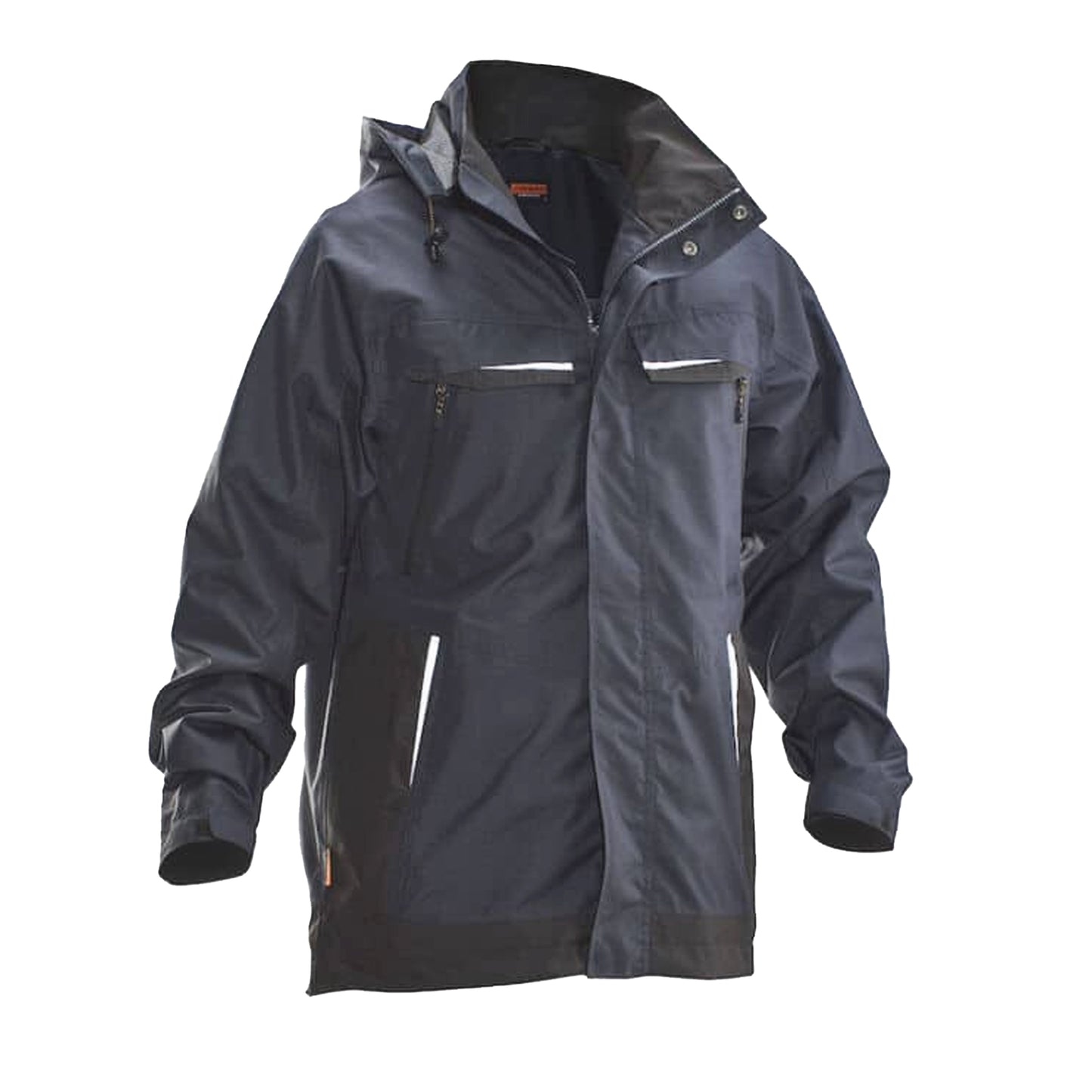 Navy-Black - Front - Jobman Mens Shell Jacket