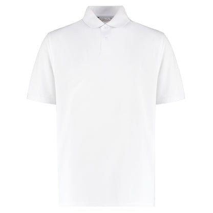 White - Front - Kustom Kit Mens Premium Cooltex Plus Regular Polo Shirt