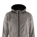 Dark Grey Melange - Side - Craft Mens ADV Unify Full Zip Hooded Jacket
