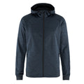 Blaze Melange - Front - Craft Mens ADV Unify Full Zip Hooded Jacket