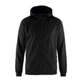 Black - Front - Craft Mens ADV Unify Full Zip Hooded Jacket