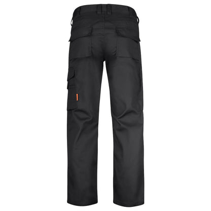 Black - Back - Jobman Mens Work Trousers