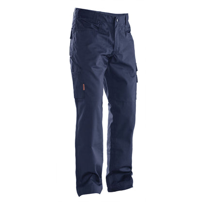 Navy - Front - Jobman Mens Work Trousers