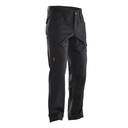 Black - Front - Jobman Mens Work Trousers