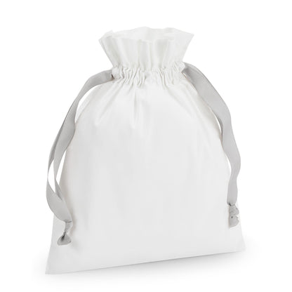 Soft White-Light Grey - Front - Westford Mill Cotton Bag