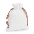 Soft White-Rose Gold - Front - Westford Mill Cotton Bag