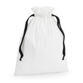 Soft White-Black - Front - Westford Mill Cotton Bag
