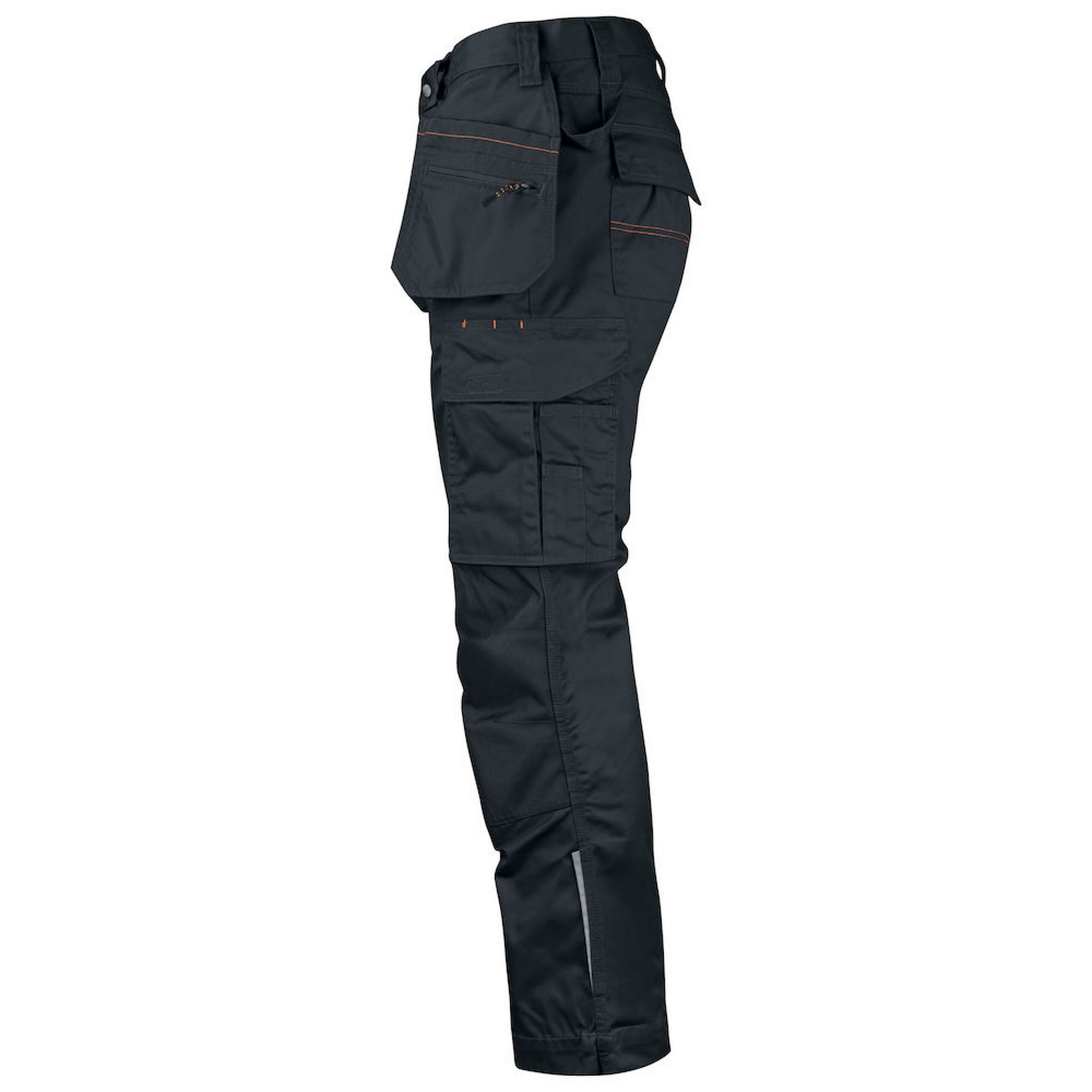 Black - Lifestyle - Jobman Mens Craftsman Work Trousers