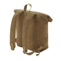Desert Sand - Back - Quadra Heritage Leather Accents Backpack
