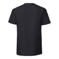 Black - Back - Fruit of the Loom Mens Iconic Premium Ringspun Cotton T-Shirt