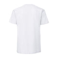 White - Back - Fruit of the Loom Mens Iconic Premium Ringspun Cotton T-Shirt