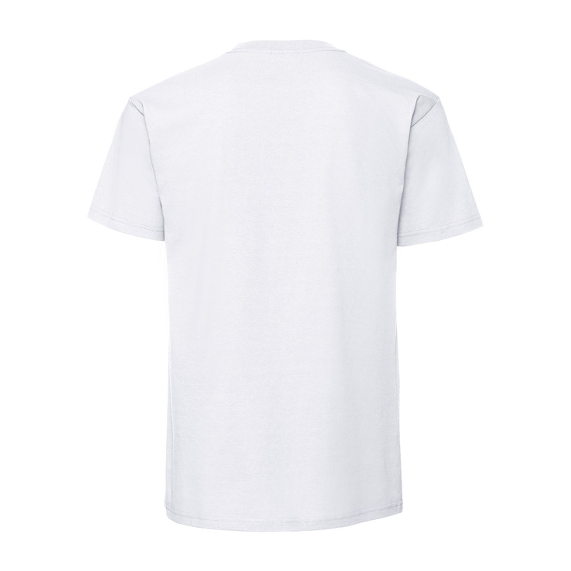 White - Back - Fruit Of The Loom Mens Iconic Premium Ringspun Cotton T-Shirt