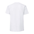 White - Back - Fruit Of The Loom Mens Iconic Premium Ringspun Cotton T-Shirt