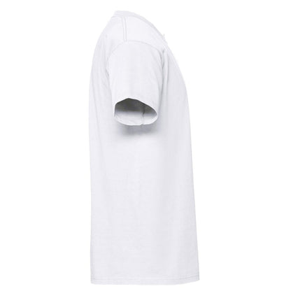 White - Side - Fruit Of The Loom Mens Iconic Premium Ringspun Cotton T-Shirt
