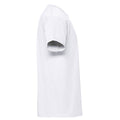 White - Side - Fruit of the Loom Mens Iconic Premium Ringspun Cotton T-Shirt