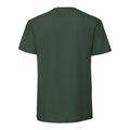 Bottle Green - Back - Fruit of the Loom Mens Iconic Premium Ringspun Cotton T-Shirt