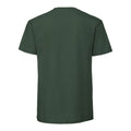 Bottle Green - Back - Fruit Of The Loom Mens Iconic Premium Ringspun Cotton T-Shirt