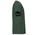 Bottle Green - Side - Fruit Of The Loom Mens Iconic Premium Ringspun Cotton T-Shirt
