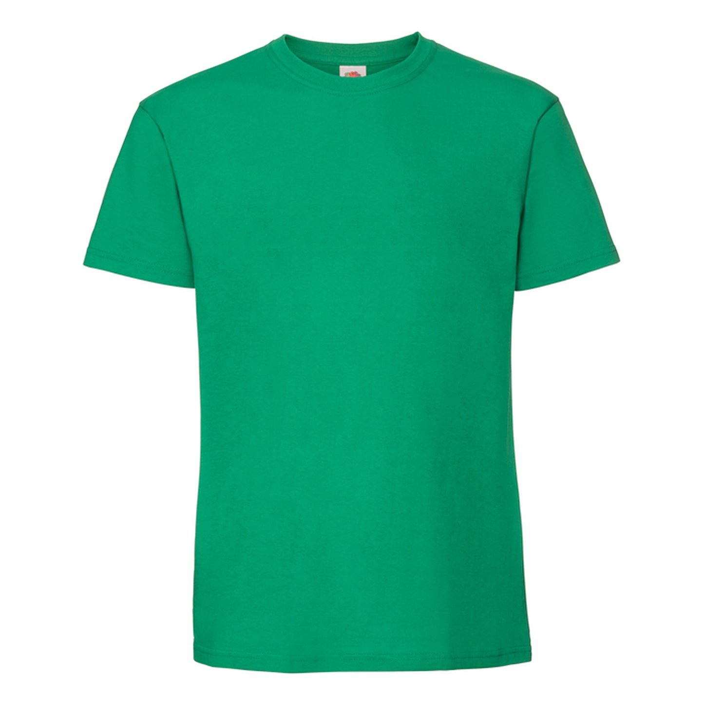 Kelly Green - Front - Fruit Of The Loom Mens Iconic Premium Ringspun Cotton T-Shirt
